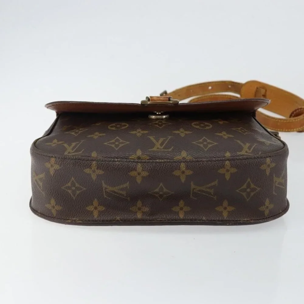 Authentic LOUIS VUITTON Monogram Saint Cloud GM Shoulder Bag M51242 LV - Picture 12 of 16